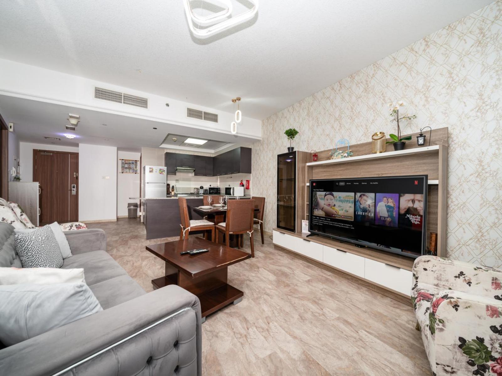 Chic And Spacious 1-bedroom In Prime Location In Jvt Appartement Dubai